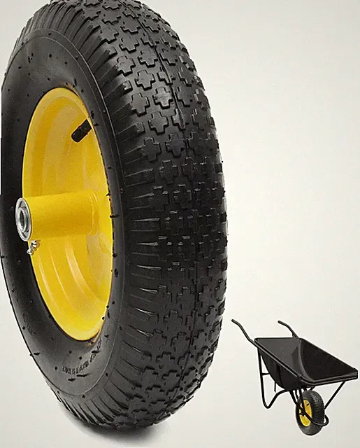 4.80/4.00-8" Tire and Wheel Set - 6" Hub, and 5/8" Sintered Iron Bearings, Unive