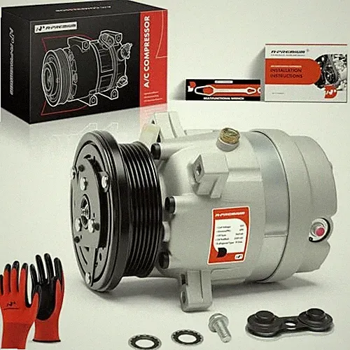 A/C Compressor with Clutch Compatible with Select Buick, Pontiac, Chevrolet