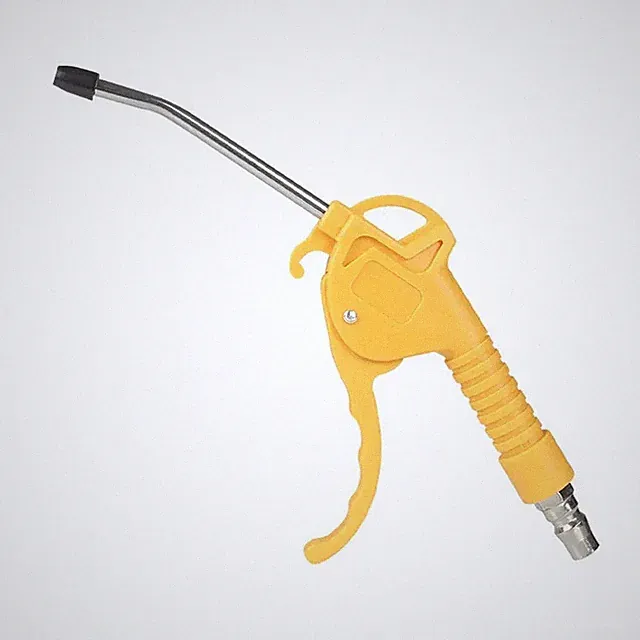 Air Blow Gun,High Flow Air Blower Gun for Compressor with Angled Bent Nozzle,Thr