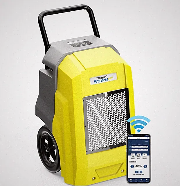 ALORAIR 180Pints WiFi Commercial Dehumidifier Basement Industrial 2,300sq w/Pump