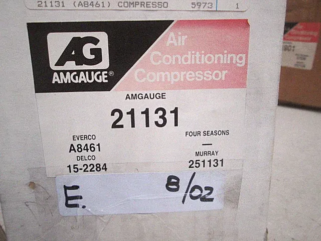 AMGauge Remanufactured A/C Compressor, # 21131, Delco 15-2284
