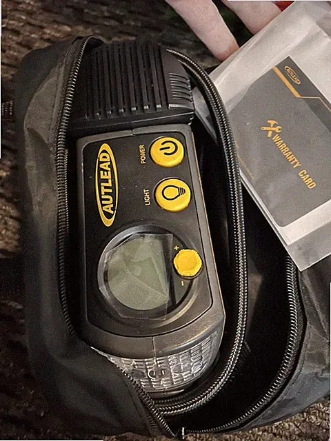 Autlead C2 Portable Air Compressor 12V Corded Electric with Carrying Case
