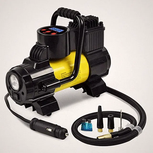 Portable Mini Tire Inflator Air Compressor Pump-DC 12V Tire Pump 140W 150 PSI